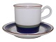 Porsgrund Saga NorwayCoffee cup with blue and green stripes