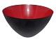 Herbert KrenchelStor mørkerød krenitskål 25 cm.