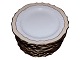 Chamois FondLarge side plate 17.5 cm.