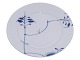 Blue Fluted MegaLuncheon plate 21.9 cm. #622