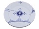 Blue Fluted MegaLarge dinner plate 27.0 cm. #627 - Motive 4