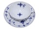 Blue FlutedSmall cup with inside decoration #77