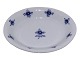 Blue FlutedRare oval dish for soap from 1898-1923