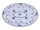 Blue Fluted Full LacePlatter 30.7 cm. #1147 from 1898-1923