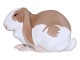 Rare Bing & Grondahl figurineBrown lop eared rabbit