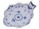 Blue Fluted Full LaceRare tray with handle from 1898-1923