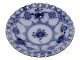 Blue Fluted Full Lace with gold edgeSmall tray 7.5 cm.