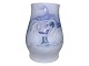 Bing & GrondahlLarge unique vase with early Art Deco features with swans by Valdemar Jørgensen from around 1920-1930